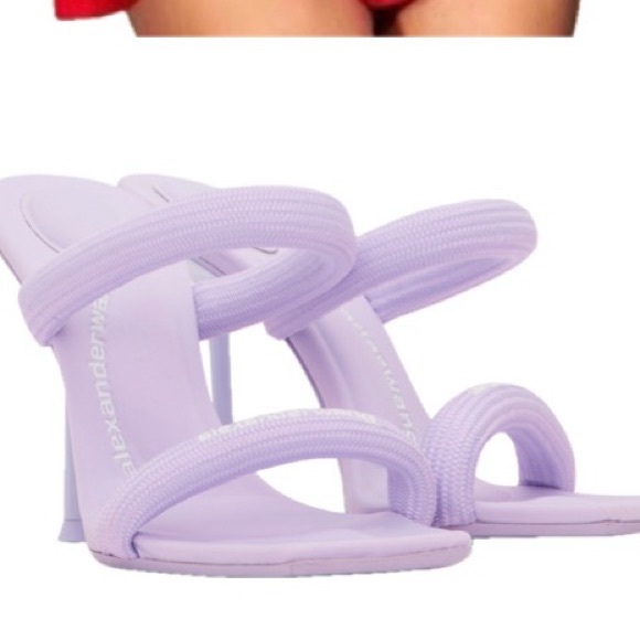 Alexander Wang Lavender Strappy Heels - Picture 6 of 7